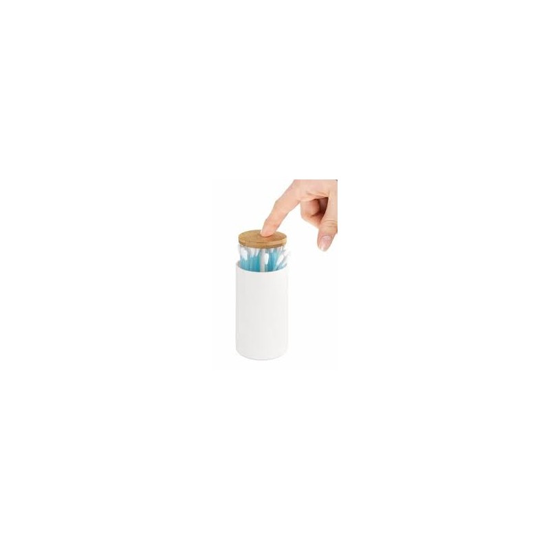 PORTA BASTONCILLOS LARESA ALGODON 23744100 BLANCO PORTA BASTONCILLOS LARESA ALGODON 23744100 BLANCO