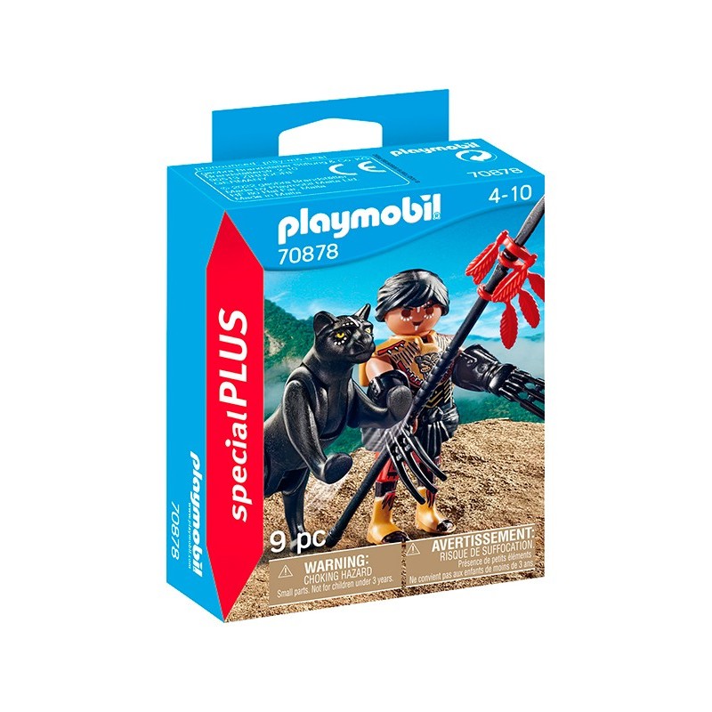 GUERRERO CON PANTERA PLAYMOBIL SPECIAL PLUS PLA70878 GUERRERO CON PANTERA PLAYMOBIL SPECIAL PLUS PLA70878