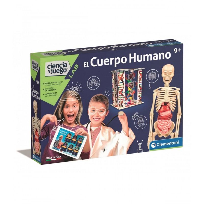 JUGUETE CLEMENTONI EL CUERPO HUMANO JUGUETE CLEMENTONI EL CUERPO HUMANO