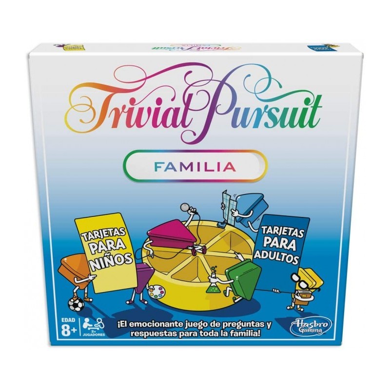 TRIVIAL PURSUIT EDICION FAMILIA HASBRO TRIVIAL PURSUIT EDICION FAMILIA HASBRO