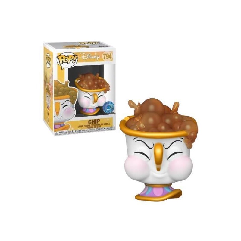 FIGURA POP DISNEY LA BELLA Y LA BESTIA CHIP EXCLUSIVE FIGURA POP DISNEY LA BELLA Y LA BESTIA CHIP EXCLUSIVE