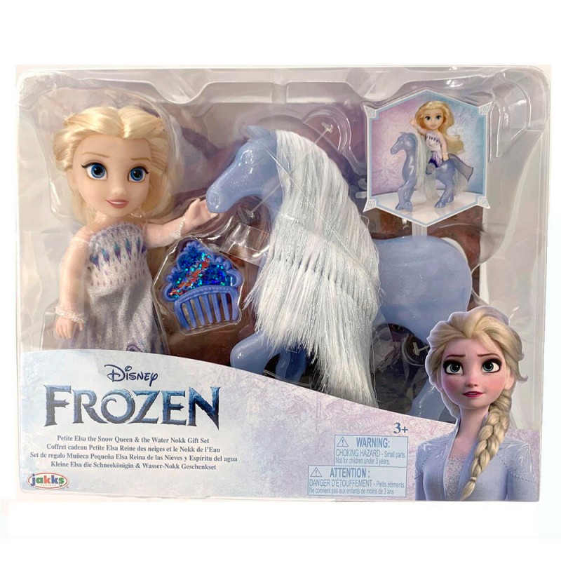 MUÑECA ELSA + NOKK FROZEN DISNEY JAKKS PACIFIC 15CM MUÑECA ELSA + NOKK FROZEN DISNEY JAKKS PACIFIC 15CM