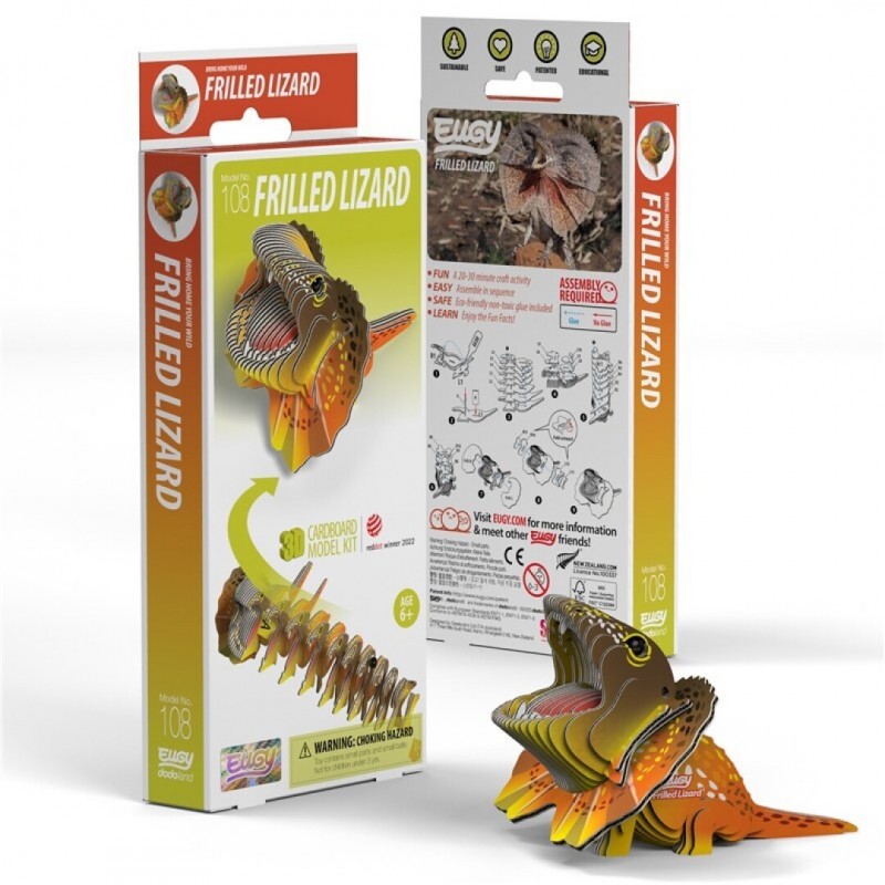 EUGY FRILLED LIZARD EUGY FRILLED LIZARD