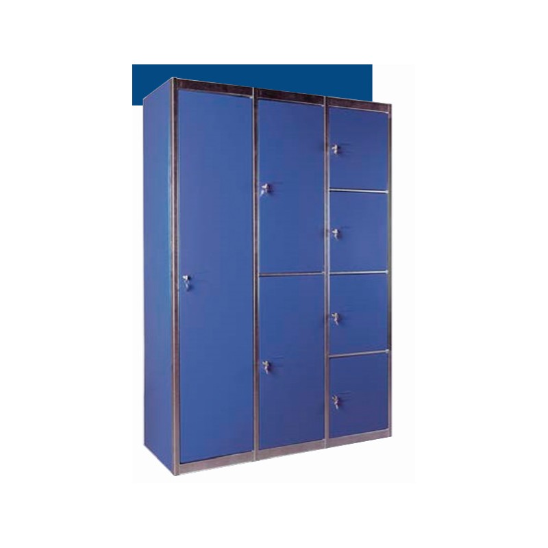 TAQUILLA MET. ADICIO. 1 PUERTA 2 ESTANTERIAS ST40 AZUL 180X4 TAQUILLA MET. ADICIO. 1 PUERTA 2 ESTANTERIAS ST40 AZUL 180X4