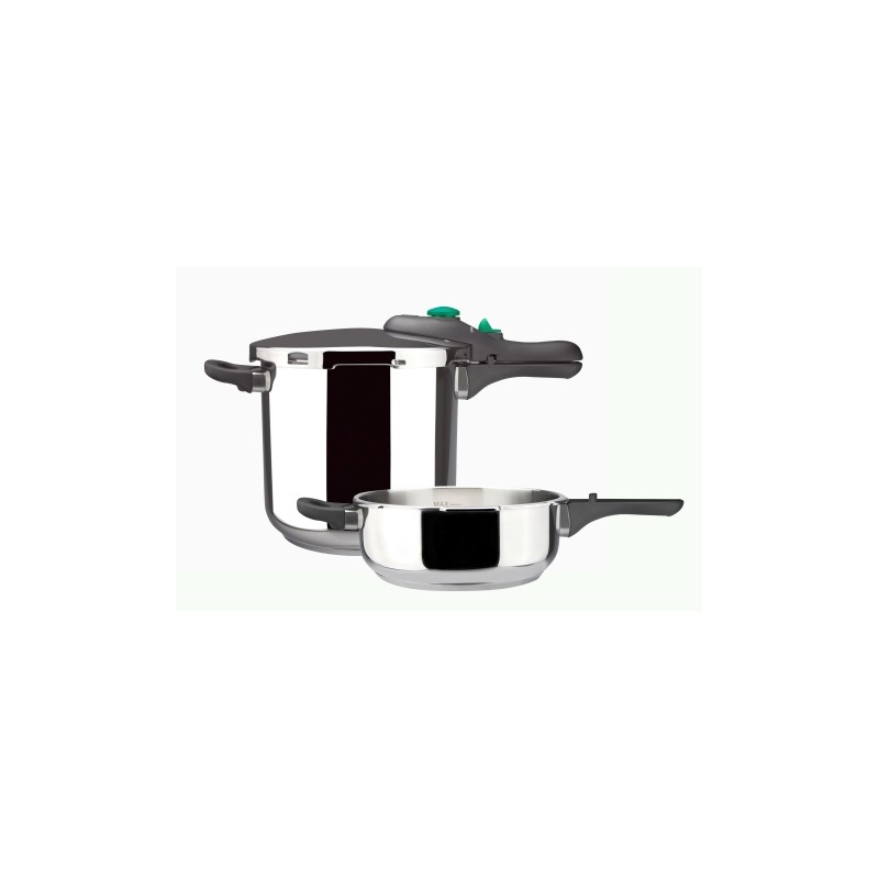 OLLA PRESION SUPER RAPIDA DYNAMIC DUO 3 + 6 L MAGEFESA OLLA PRESION SUPER RAPIDA DYNAMIC DUO 3 + 6 L MAGEFESA