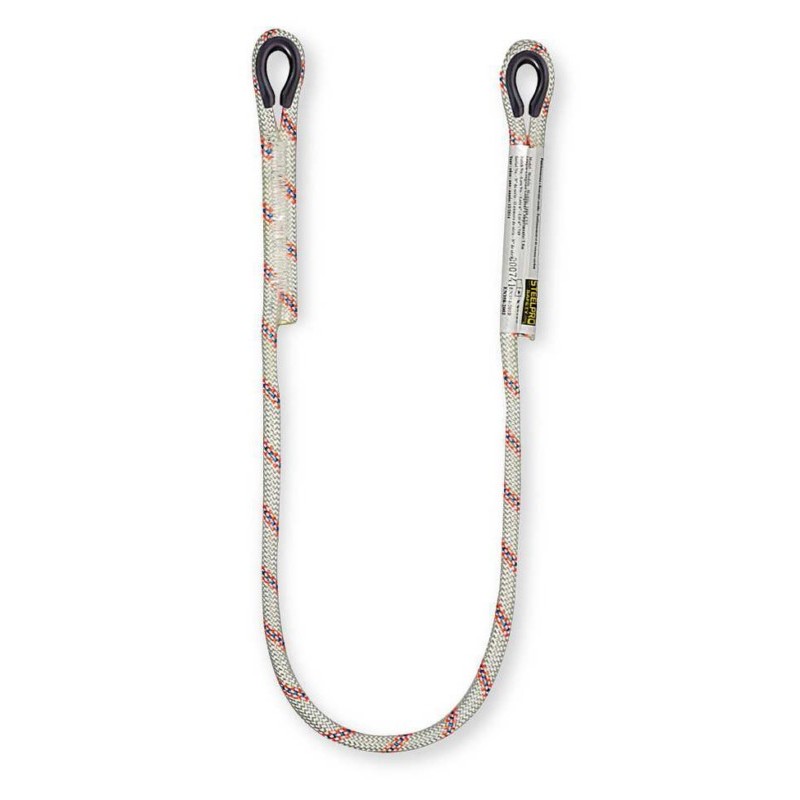 CUERDA SEGURIDAD 1,5 M Ø12 MM CON 2 GAZAS LATERALES STEELPRO CUERDA SEGURIDAD 1,5 M Ø12 MM CON 2 GAZAS LATERALES STEELPRO