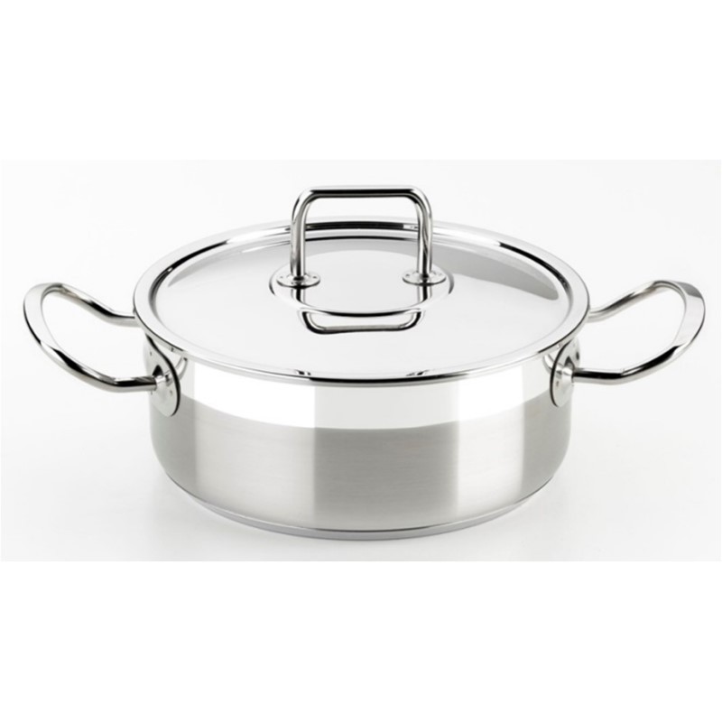 CAZUELA CON TAPA PROFESIONAL 20 CM BRA CAZUELA CON TAPA PROFESIONAL 20 CM BRA