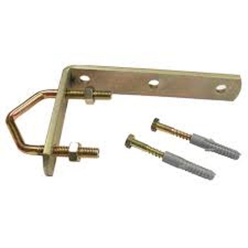 ABRAZADERA MASTIL ANTENA ANGULAR CON TACOS Y TORNILLOS AXIL ABRAZADERA MASTIL ANTENA ANGULAR CON TACOS Y TORNILLOS AXIL