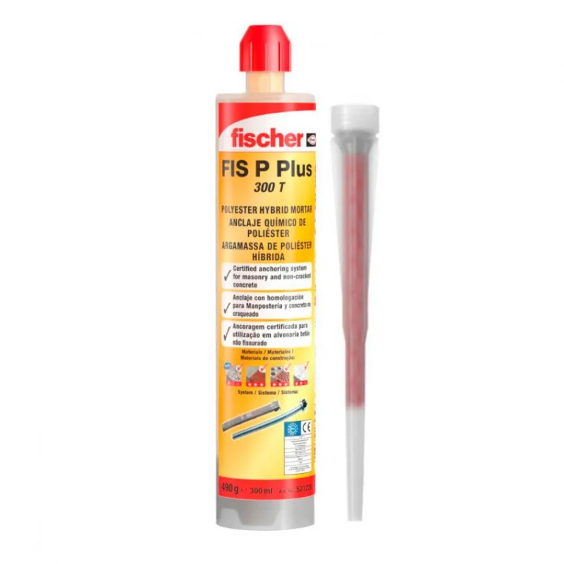 TACO QUIMICO SIN ESTIRENO 300 ML FIS P PLUS FISCHER TACO QUIMICO SIN ESTIRENO 300 ML FIS P PLUS FISCHER