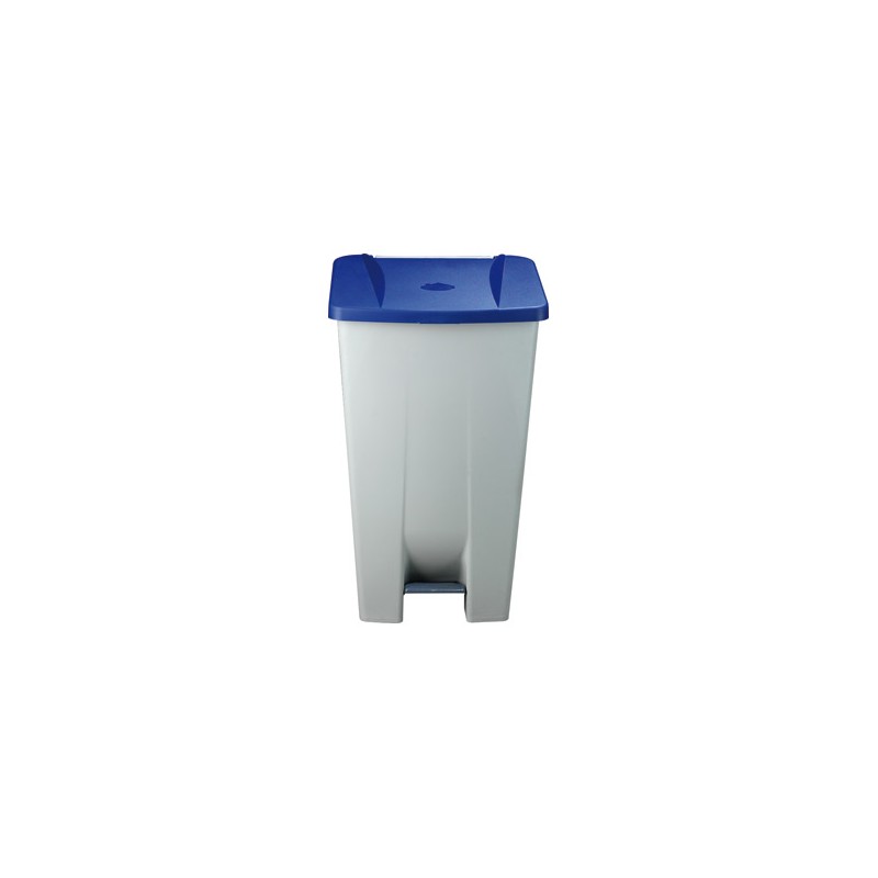 CONTENEDOR SELECTIVO AZUL PEDAL Y RUEDAS 120 L DENOX CONTENEDOR SELECTIVO AZUL PEDAL Y RUEDAS 120 L DENOX