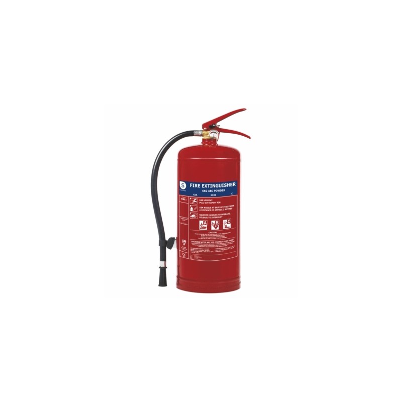 EXTINTOR PORTATIL POLVO SECO ABC 6KG SMARTWARES EXTINTOR PORTATIL POLVO SECO ABC 6KG SMARTWARES