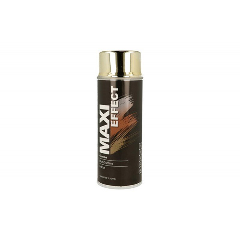 PINTURA SPRAY MAXI COLOR CROMADO 400 ML ORO MOTIP PINTURA SPRAY MAXI COLOR CROMADO 400 ML ORO MOTIP