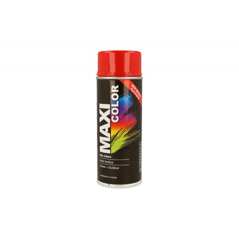 PINTURA SPRAY MAXI COLOR BRILLO 400 ML RAL 3020 ROJO TRAFICO MOTIP PINTURA SPRAY MAXI COLOR BRILLO 400 ML RAL 3020 ROJO TRAFICO MOTIP