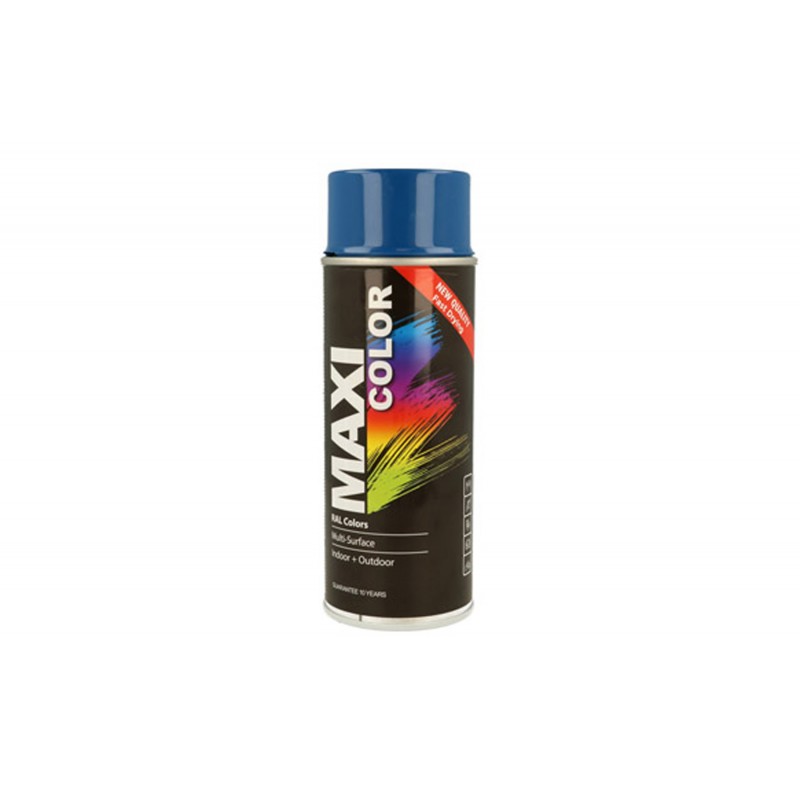 PINTURA SPRAY MAXI COLOR BRILLO 400 ML RAL 5010 AZUL GENTIANA MOTIP PINTURA SPRAY MAXI COLOR BRILLO 400 ML RAL 5010 AZUL GENTIANA MOTIP