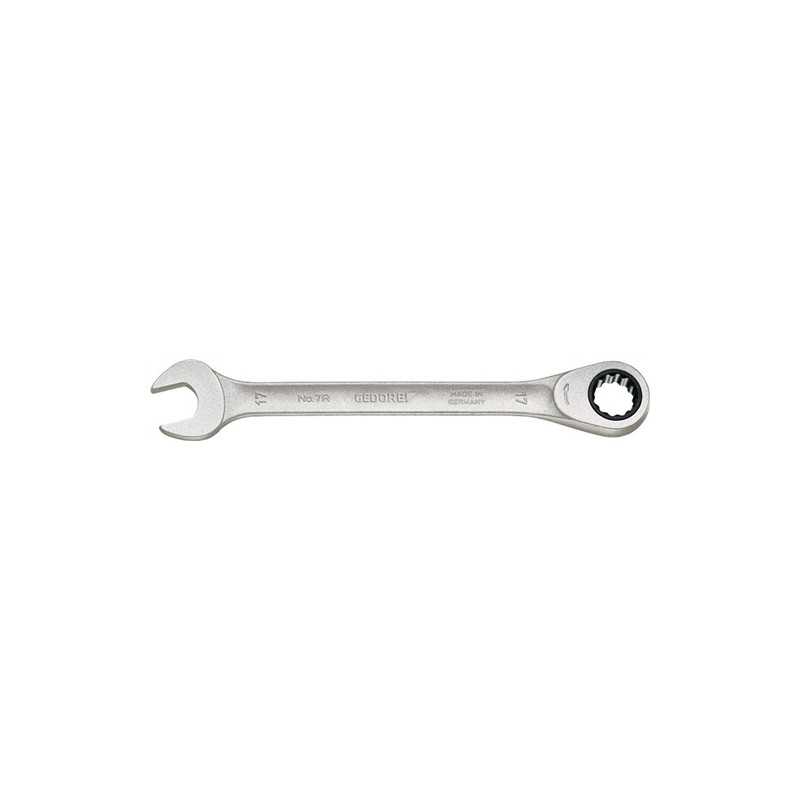 LLAVE COMBINADA CARRACA 09MM BIHEXAG PLANA 7 R GEDORE GEDORE LLAVE COMBINADA CARRACA 09MM BIHEXAG PLANA 7 R GEDORE GEDORE