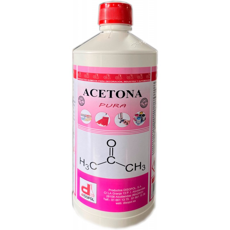 ACETONA CONCENTRACION 99% 1 L DISOPOL ACETONA CONCENTRACION 99% 1 L DISOPOL