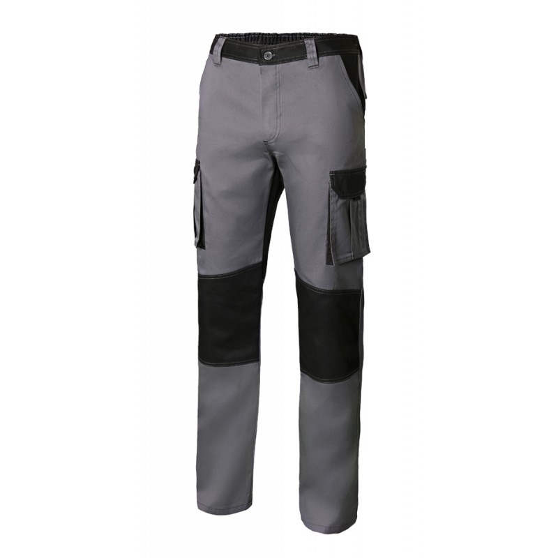 PANTALON POLIESTER / ALGODON 240 GR SOLID MATCH GRIS / NEGRO TALLA 46 VELILLA PANTALON POLIESTER / ALGODON 240 GR SOLID MATCH GRIS / NEGRO TALLA 46 VELILLA