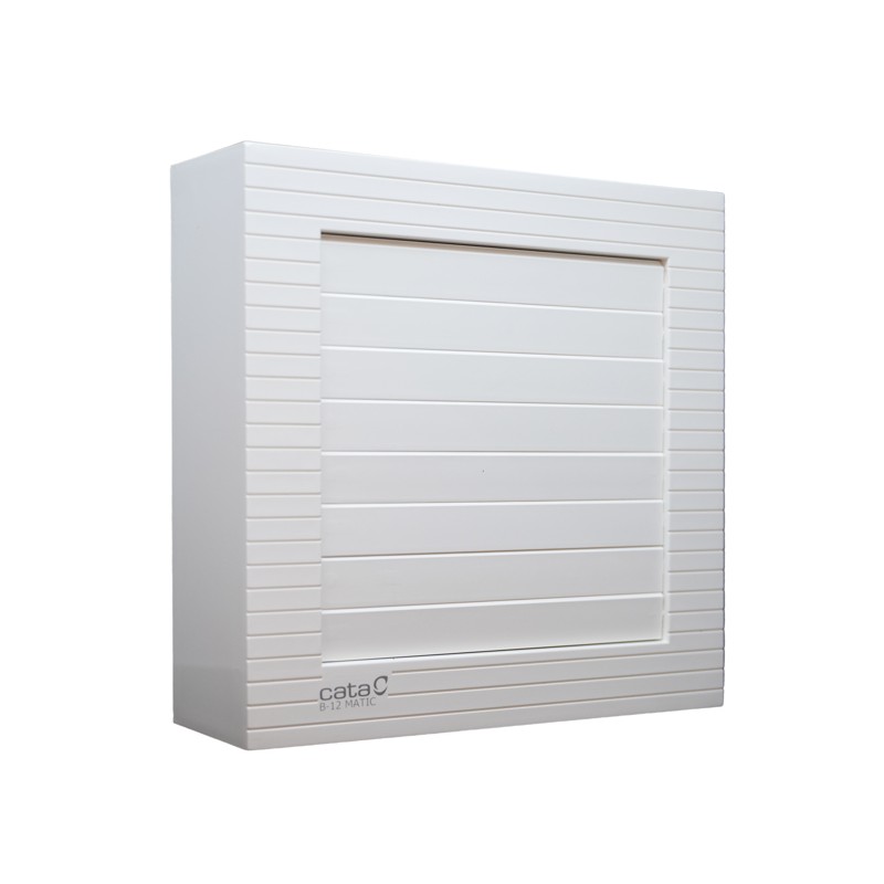 EXTRACTOR BAÑO MURO-TECHO 120MM PERS.AUT BL B-12 MATIC CATA CATA EXTRACTOR BAÑO MURO-TECHO 120MM PERS.AUT BL B-12 MATIC CATA CATA