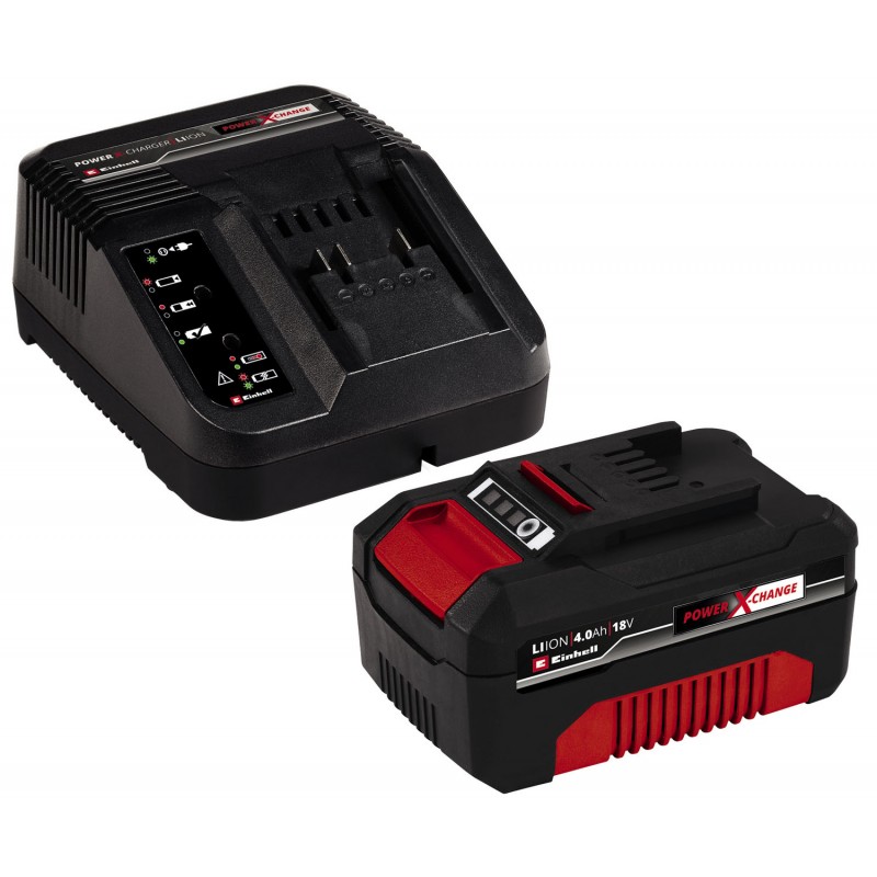 CARGADOR + BATERIA POWER-X 18V 4.0 AH EINHELL CARGADOR + BATERIA POWER-X 18V 4.0 AH EINHELL