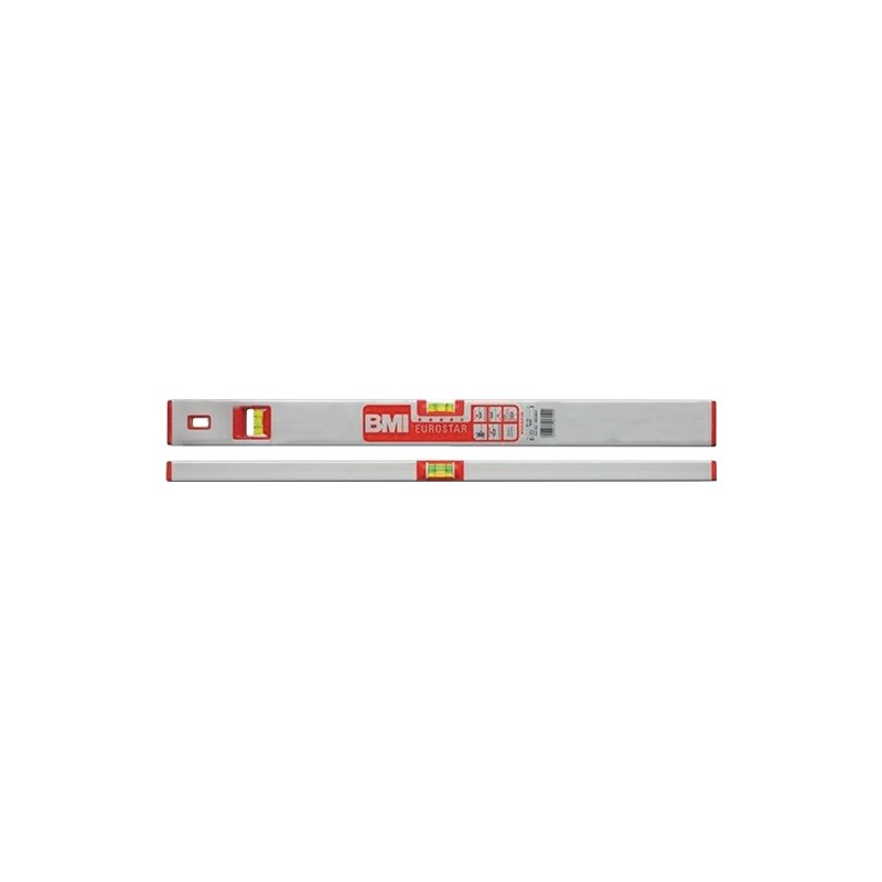 NIVEL MEDIC TUBULAR 120CM 2BURBUJAS ALU PLATA EUROSTAR 690 E BMI NIVEL MEDIC TUBULAR 120CM 2BURBUJAS ALU PLATA EUROSTAR 690 E BMI