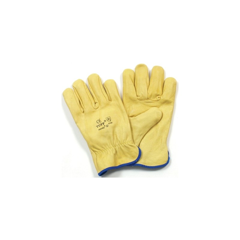 GUANTE PIEL FLOR VACUNO DRIVER AMARILLO 2A TALLA 10 JUBA GUANTE PIEL FLOR VACUNO DRIVER AMARILLO 2A TALLA 10 JUBA