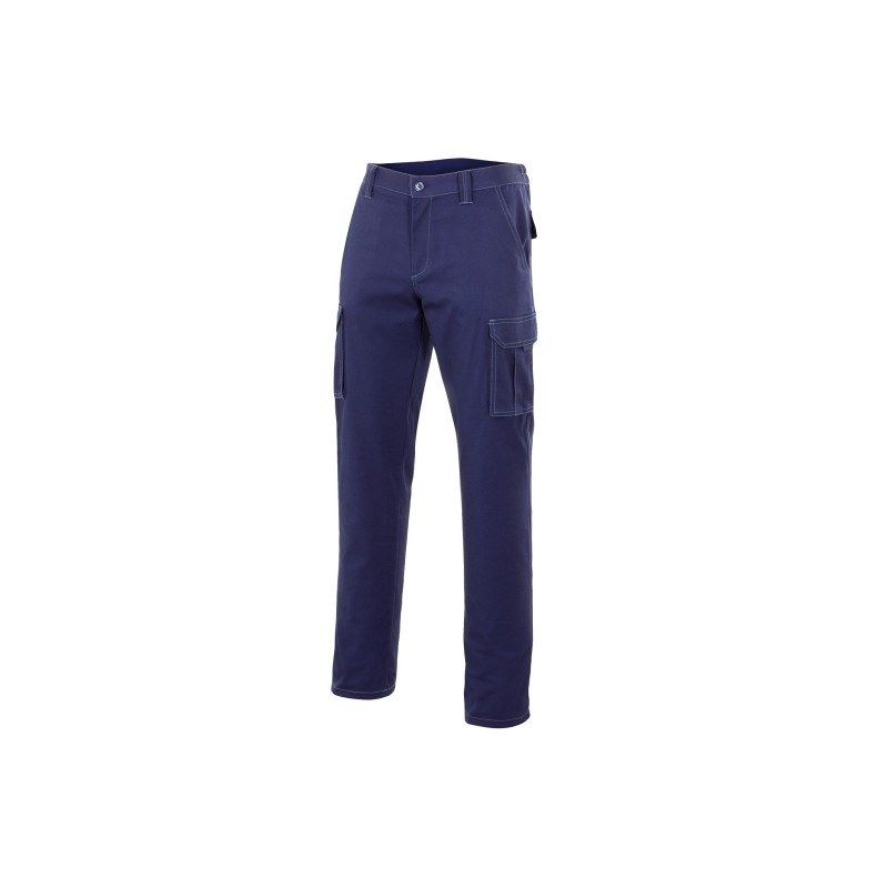 PANTALON POLIESTER / ALGODON 240 GR AZUL MARINO TALLA 50 VELILLA PANTALON POLIESTER / ALGODON 240 GR AZUL MARINO TALLA 50 VELILLA