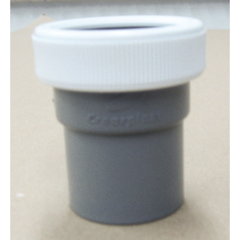 RACOR PVC PARA TUBO LISO Ø 40 MM 1"½ CREARPLAST RACOR PVC PARA TUBO LISO Ø 40 MM 1"½ CREARPLAST