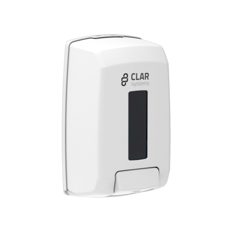 DISPENSADOR JABON BAÑO 1100 ML HIDROALCOHOLICO 225 X 130 X 95 MM BLANCA CLAR SYS DISPENSADOR JABON BAÑO 1100 ML HIDROALCOHOLICO 225 X 130 X 95 MM BLANCA CLAR SYS