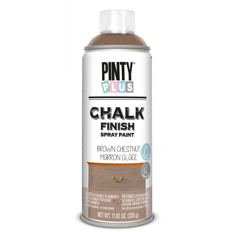 PINTURA SPRAY CHALK 520 CC MARRON GLACE PINTYPLUS PINTURA SPRAY CHALK 520 CC MARRON GLACE PINTYPLUS