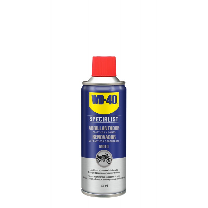 ABRILLANTADOR DE SILICONA SPRAY 400 ML SPECIALIST MOTO WD-40 ABRILLANTADOR DE SILICONA SPRAY 400 ML SPECIALIST MOTO WD-40
