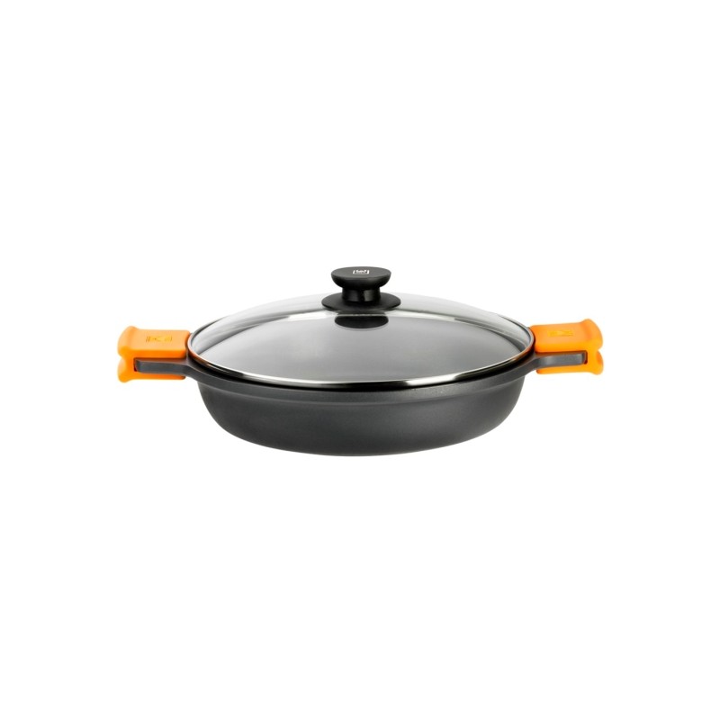 CAZUELA BAJA ALUMINIO FUNDIDO CON TAPA EFFICIENT 28 CM INDUCCION BRA CAZUELA BAJA ALUMINIO FUNDIDO CON TAPA EFFICIENT 28 CM INDUCCION BRA