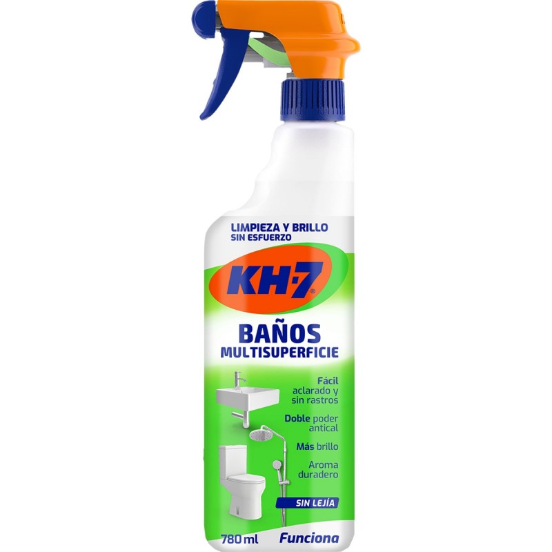 LIMPIADOR KH-7 ZAS BAÑOS PISTOLA 780 ML KH-7 LIMPIADOR KH-7 ZAS BAÑOS PISTOLA 780 ML KH-7
