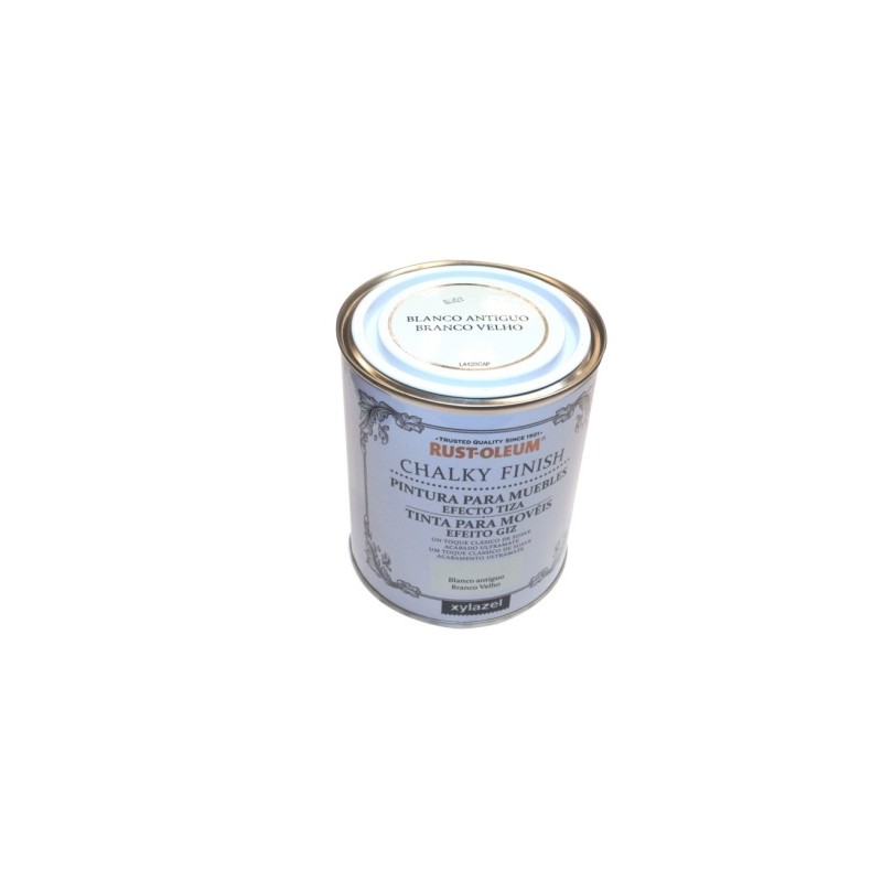 PINTURA EFECTO TIZA CHALKY FINISH 750 ML BLANCO ANTIGUO RUST-OLEUM PINTURA EFECTO TIZA CHALKY FINISH 750 ML BLANCO ANTIGUO RUST-OLEUM