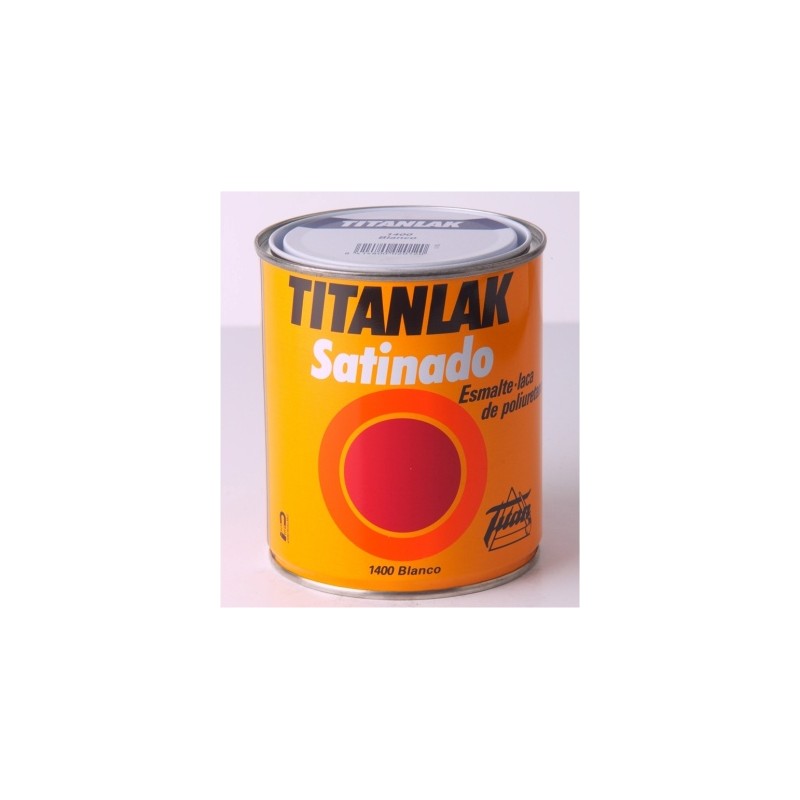 ESMALTE TITANLAK SATINADO 1400 4 L BLANCO TITAN ESMALTE TITANLAK SATINADO 1400 4 L BLANCO TITAN