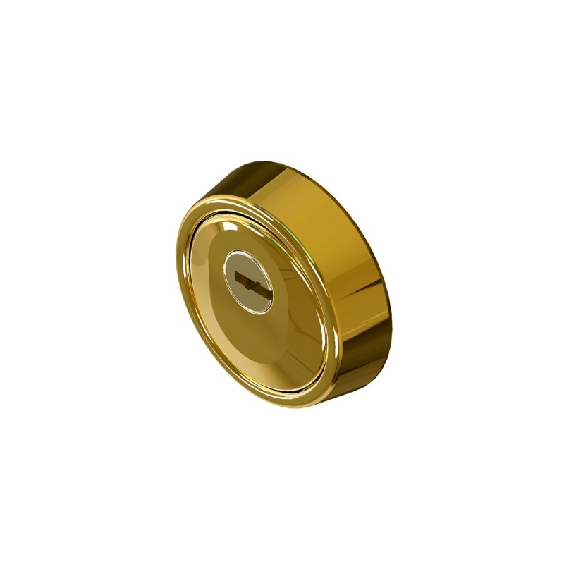 ESCUDO CILINDRO HOPLON Ø 65X24/17MM ALTA SEG. PVD ORO LINCE LINCE ESCUDO CILINDRO HOPLON Ø 65X24/17MM ALTA SEG. PVD ORO LINCE LINCE