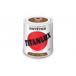 ESMALTE SINTETICO BRILLO 0587 250 ML OCRE TITANLUX