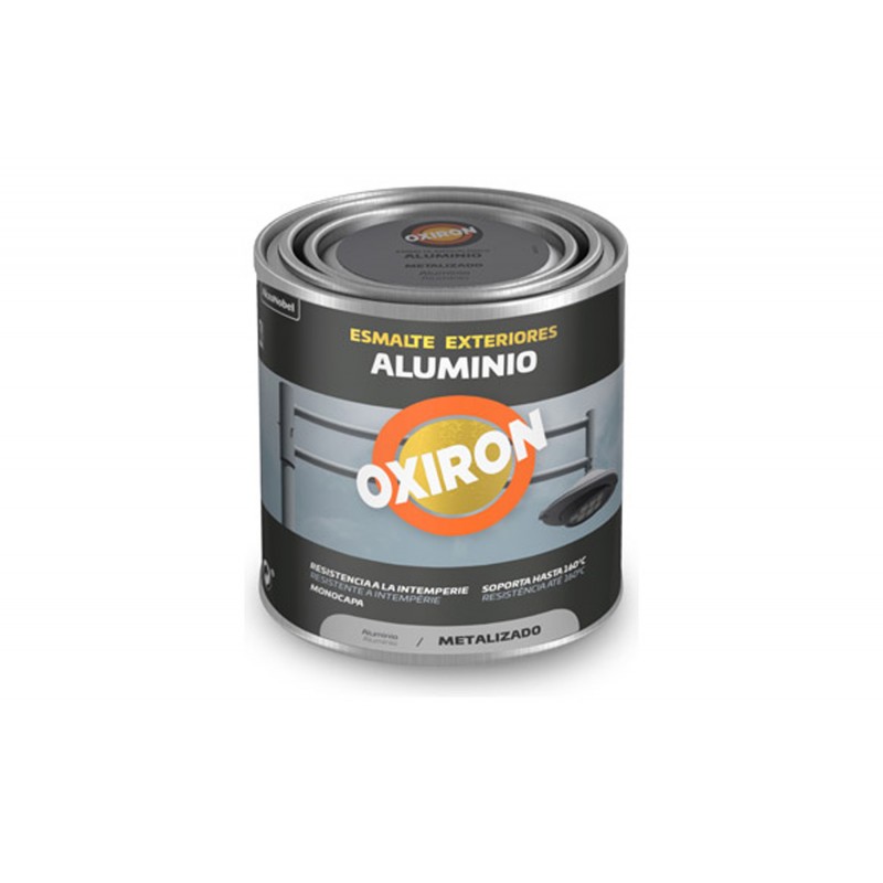ESMALTE EXTERIORES OXIRON 750 ML ALUMINIO TITAN ESMALTE EXTERIORES OXIRON 750 ML ALUMINIO TITAN