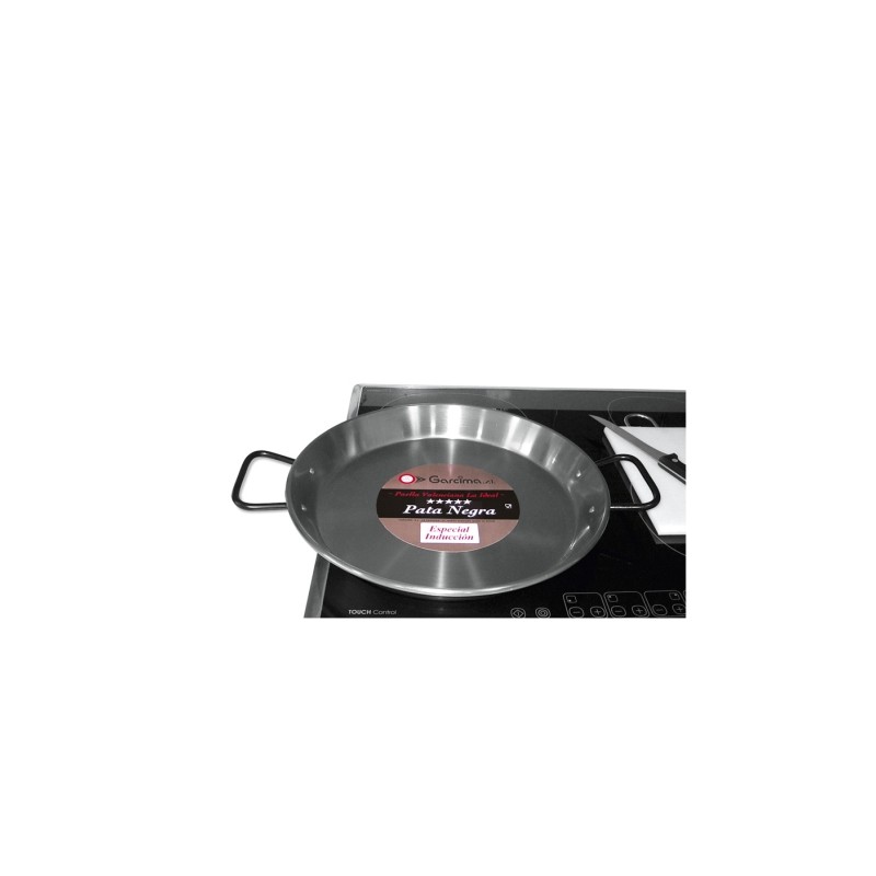 PAELLA PULIDA 8 RACIONES PATA NEGRA 38 CM INDUCCION LA IDEAL PAELLA PULIDA 8 RACIONES PATA NEGRA 38 CM INDUCCION LA IDEAL
