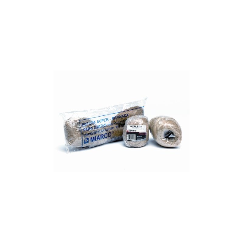MADEJA ESTOPA REFINADA 200 GR MIARCO MADEJA ESTOPA REFINADA 200 GR MIARCO